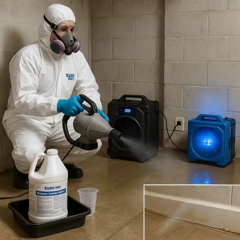 Sanitization and Odor Removal process in Peachtree City, GA
